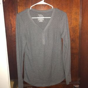 Gently Worn Gray Long Sleeve